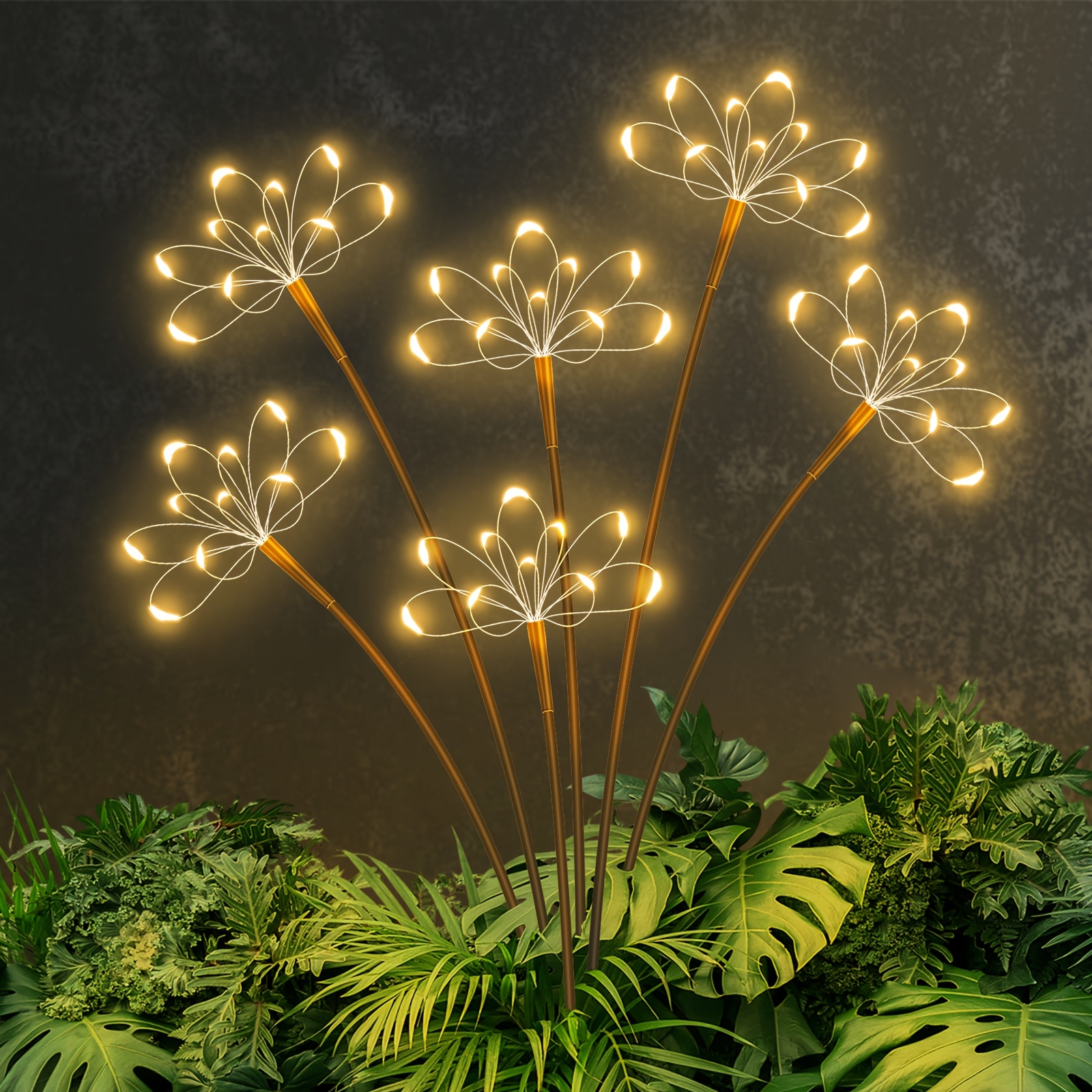 Wired Pathway Light - Solar Garden Fairy Light Outdoor Waterproof