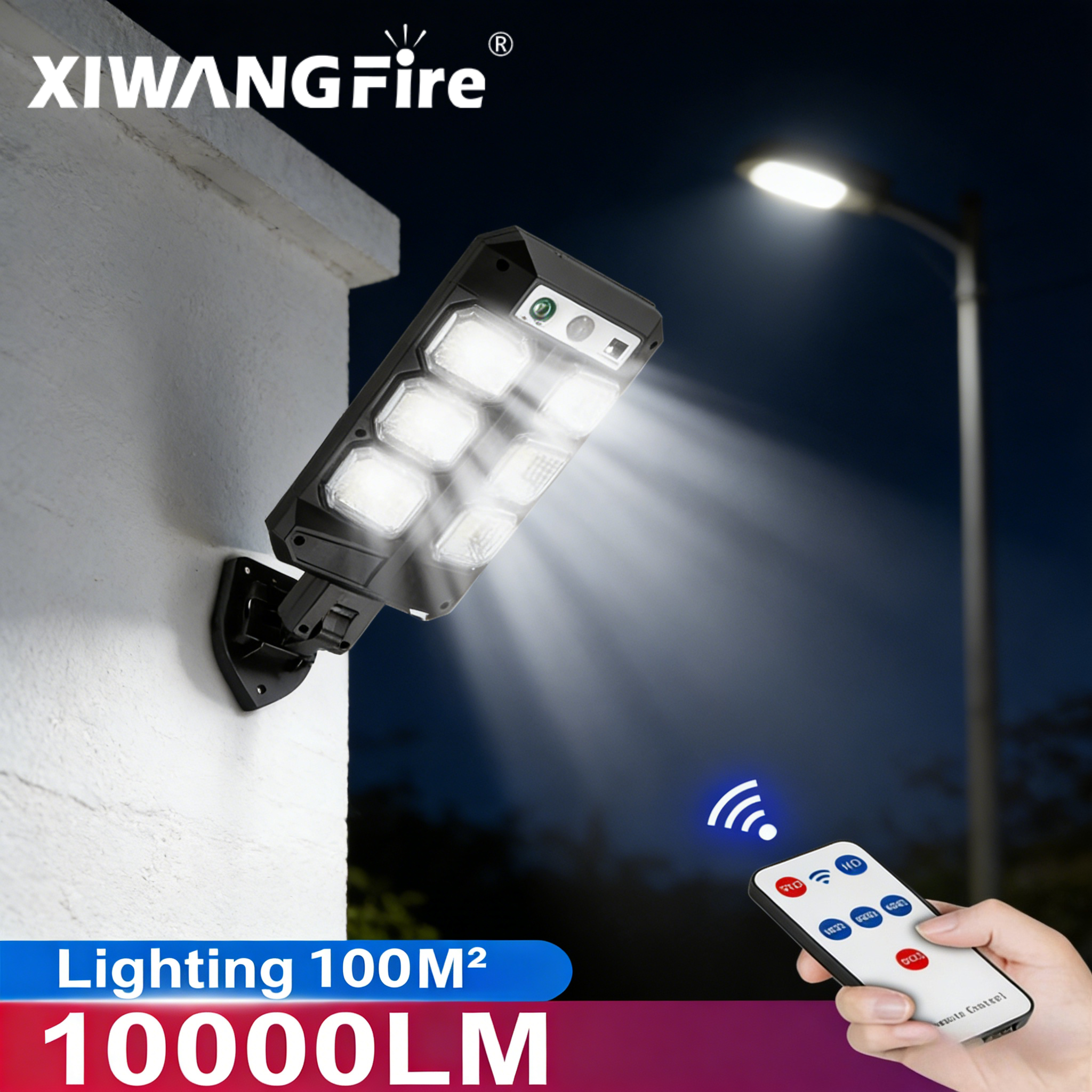 Outdoor Lighting Waterproof - Outdoor Solar Street Lights, Waterproof Motion