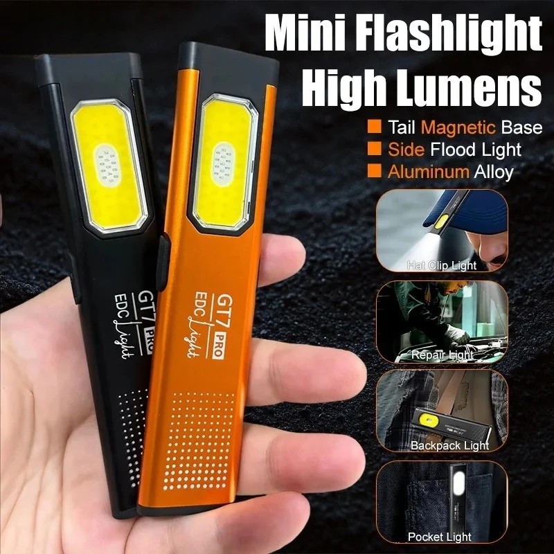 Outdoor Lighting Lowes - Mini LED Flashlight USB C Rechargeable