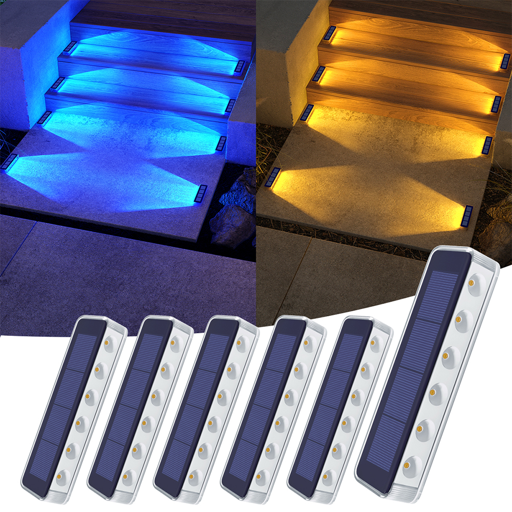 Deck Step Light - Outdoor Solar Deck Lights LED Waterproof
