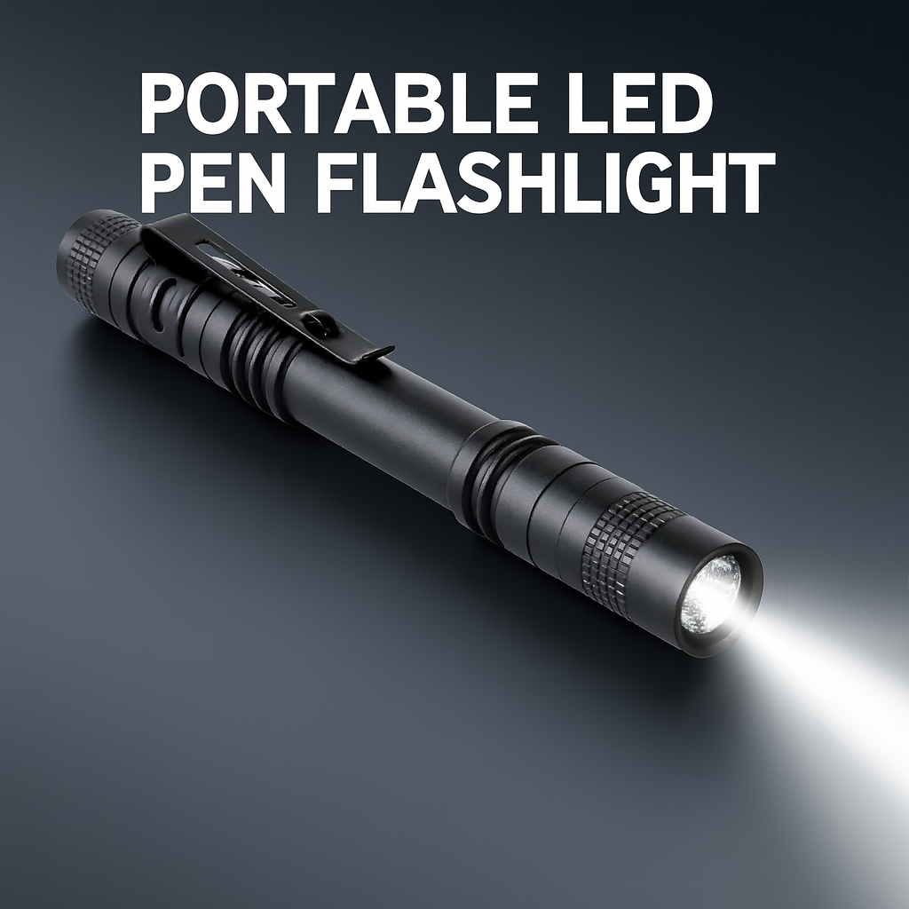 Outdoor Lighting B&Q - Portable Mini LED Pen Flashlight Waterproof
