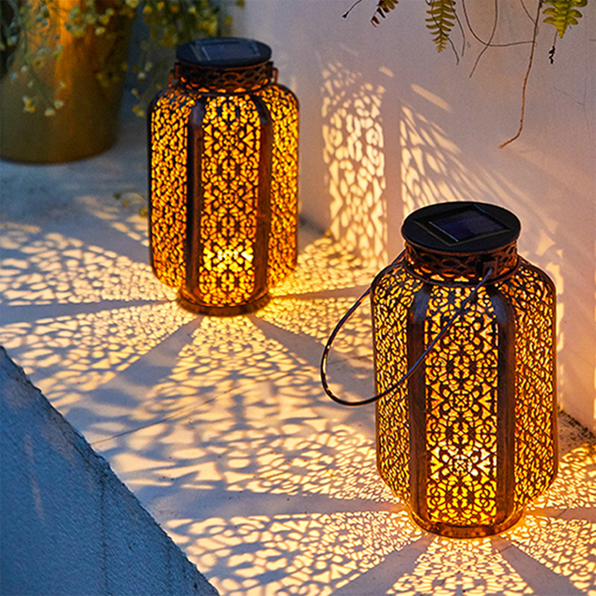 Solar Lantern Hanging - Solar Lanterns Outdoor Waterproof Garden Solar