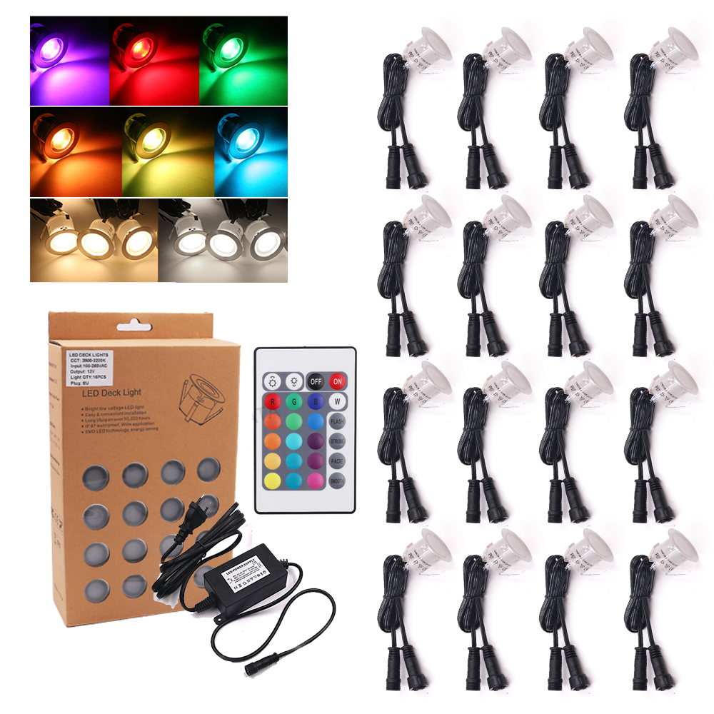 Deck Step Light - DC12V RGB LED Deck Light IP67