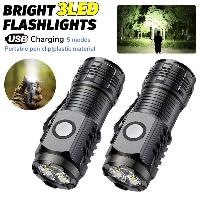 Outdoor Lighting Lowes - Portable Mini LED Handheld Flashlight Powerful