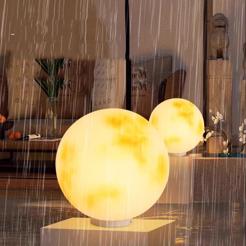 Outdoor Lighting Yard Decoration - Circle Art Outdoor Light Luxury Modern