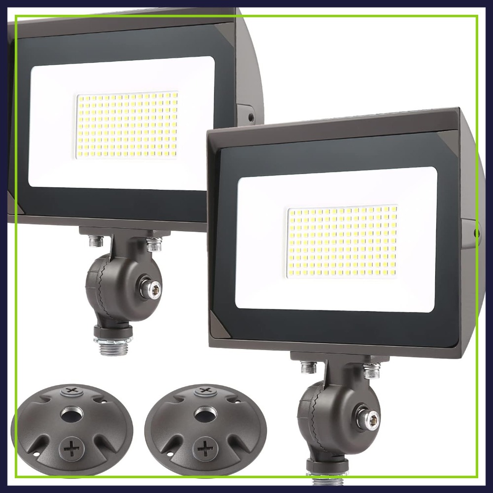 Outdoor Lighting Waterproof - 80W Outdoor LED Flood Light, 9600LM