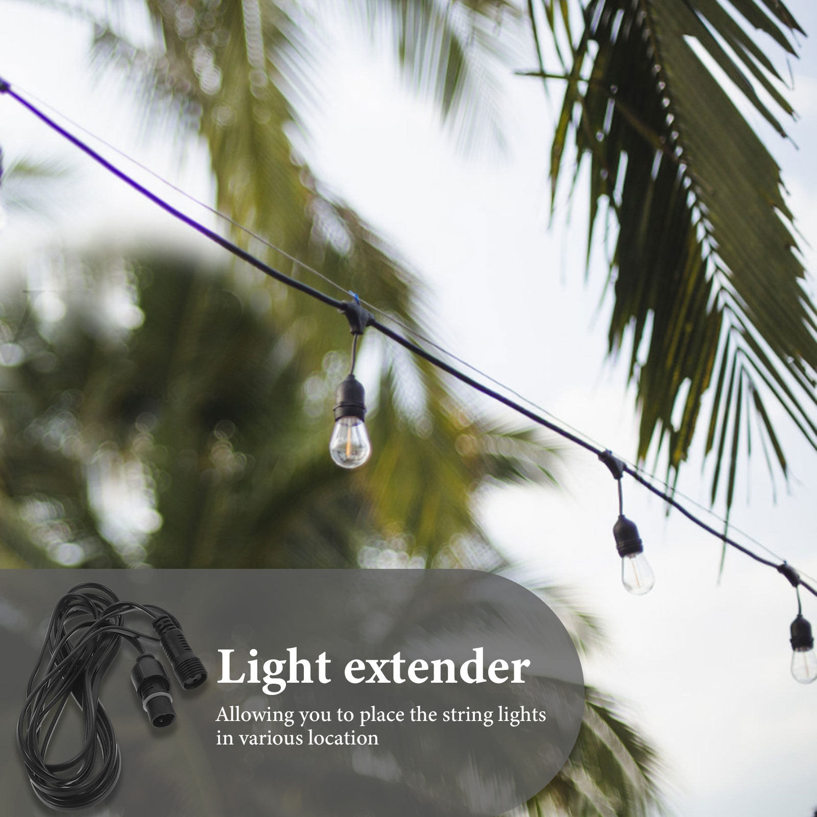 String Light Extension Pin Out - Outdoor Lighting Cable Uk 评论和价格
