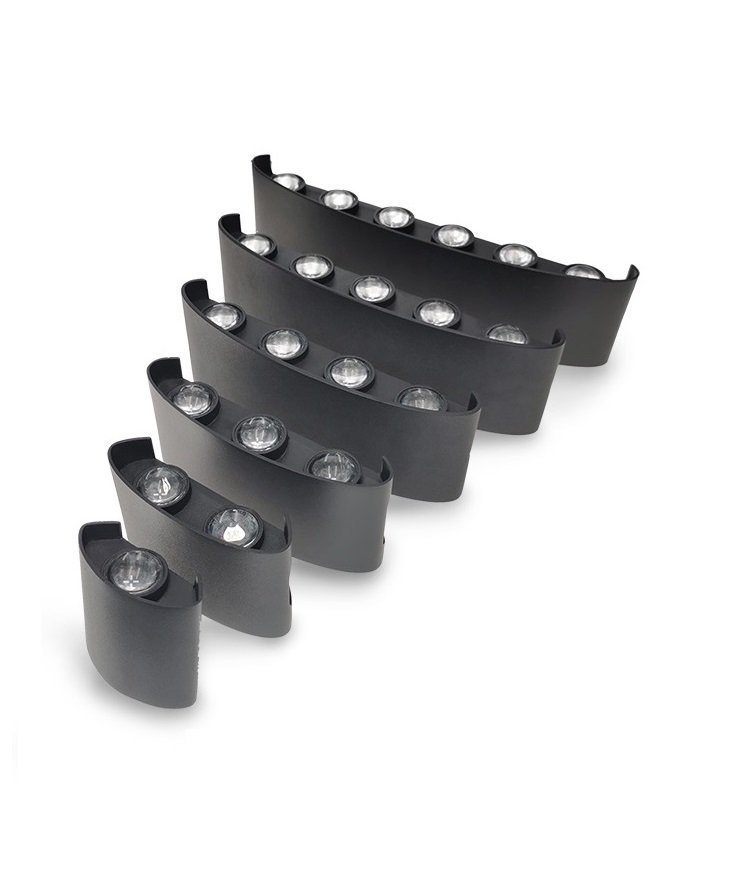 Up and Down LED Wall Lamp Wate - Outdoor Lighting Lux 评论和价格