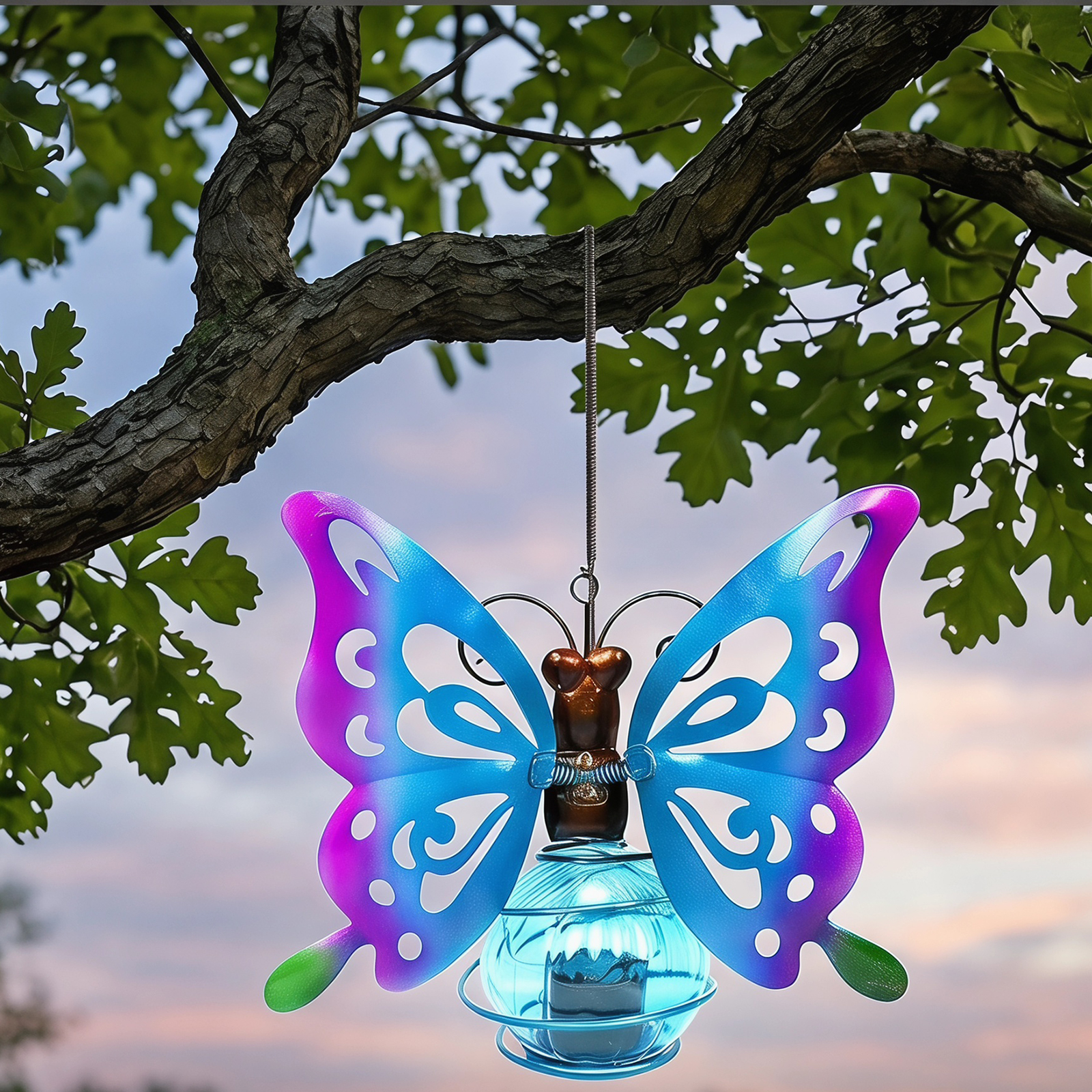 LED Solar-Powered Garden Hangi - Solar Lantern Hanging 评论和价格