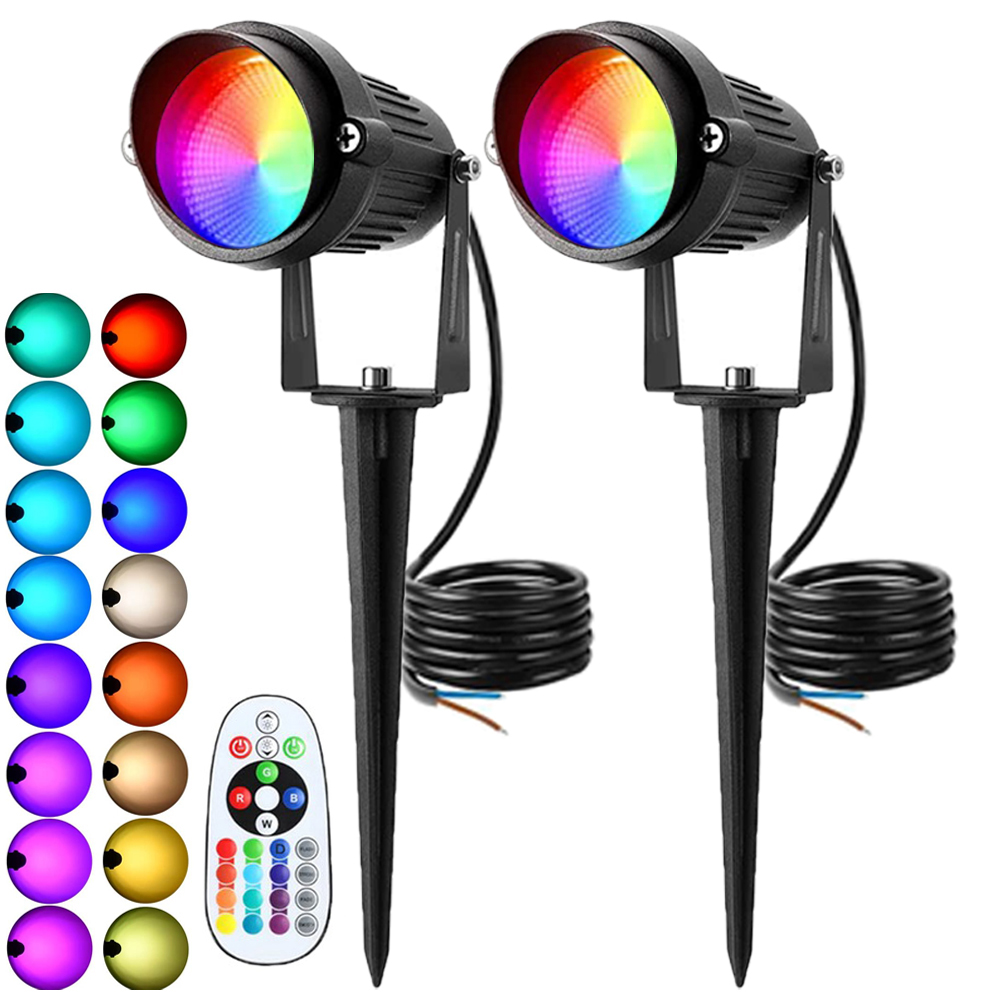 RGBW Color Changing Landscape  - Outdoor Lighting Uk 评论和价格