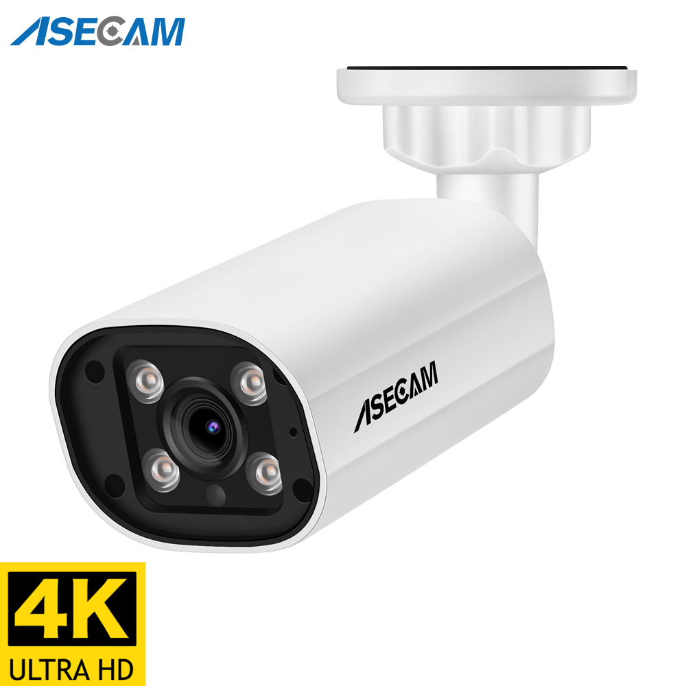 ASECAM 8MP POE IP Camera 4K 15 - Outdoor Lighting Mains Powered 评论和价格