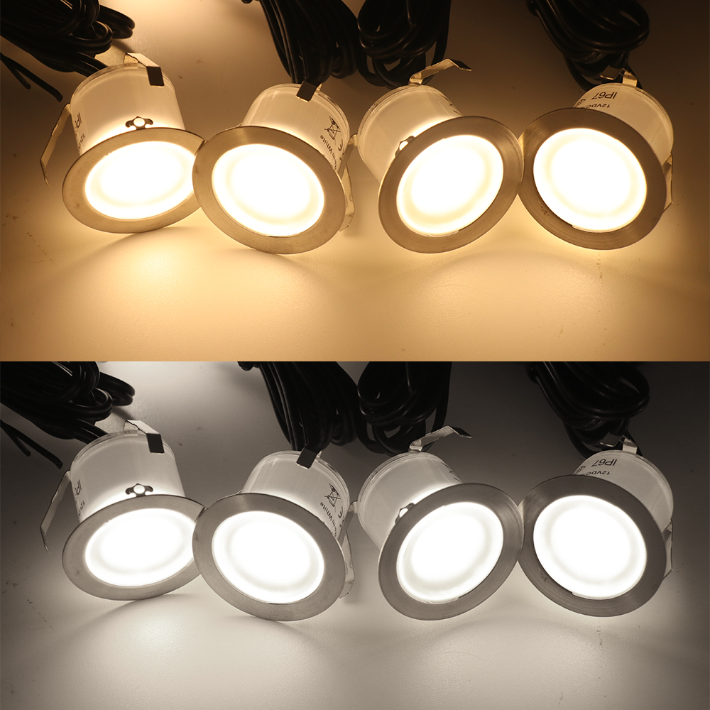 LED Deck Lights 12V IP67 Water - Deck Step Light 评论和价格