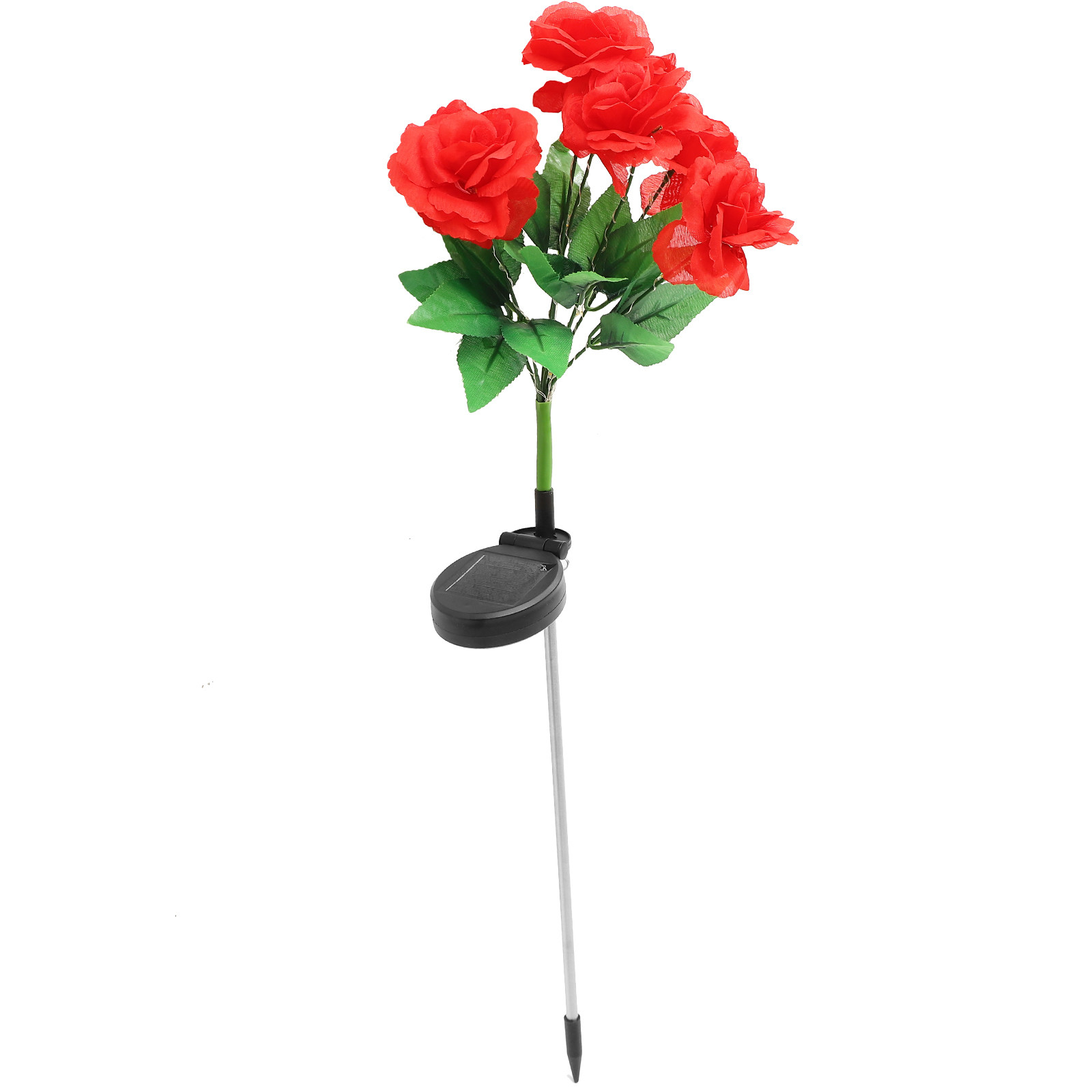 Solar Powered 7-Head Rose Flow - Outdoor Lighting Yard Decoration 评论和价格