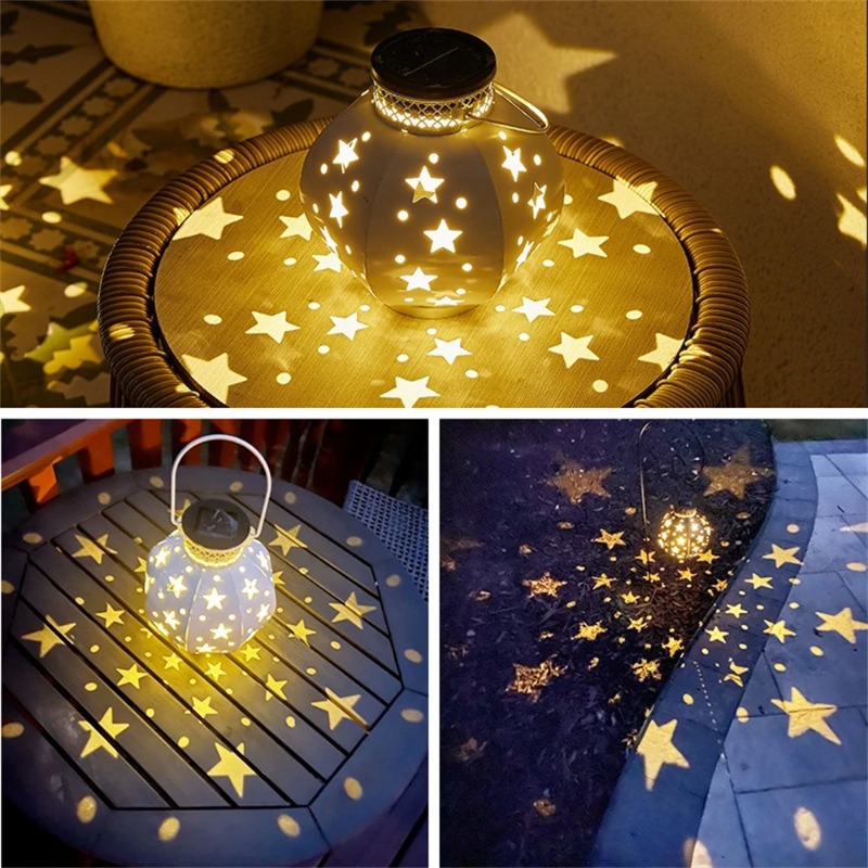 Garden Star Projector Lamp Han - Solar Lantern Hanging 评论和价格