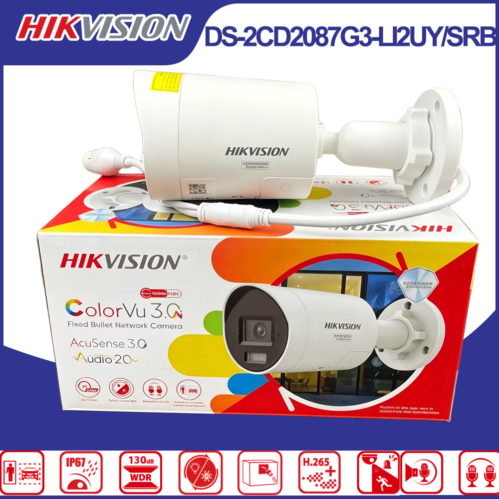 Hikvision DS-2CD2087G3-LI2UY/S - Outdoor Lighting Mains Powered 评论和价格