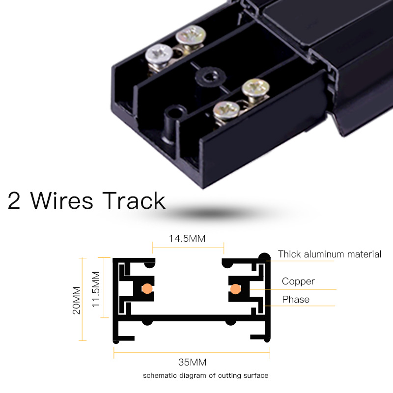 LED Track Light Rail 0.5M 1M 2 - Wired Pathway Light 评论和价格