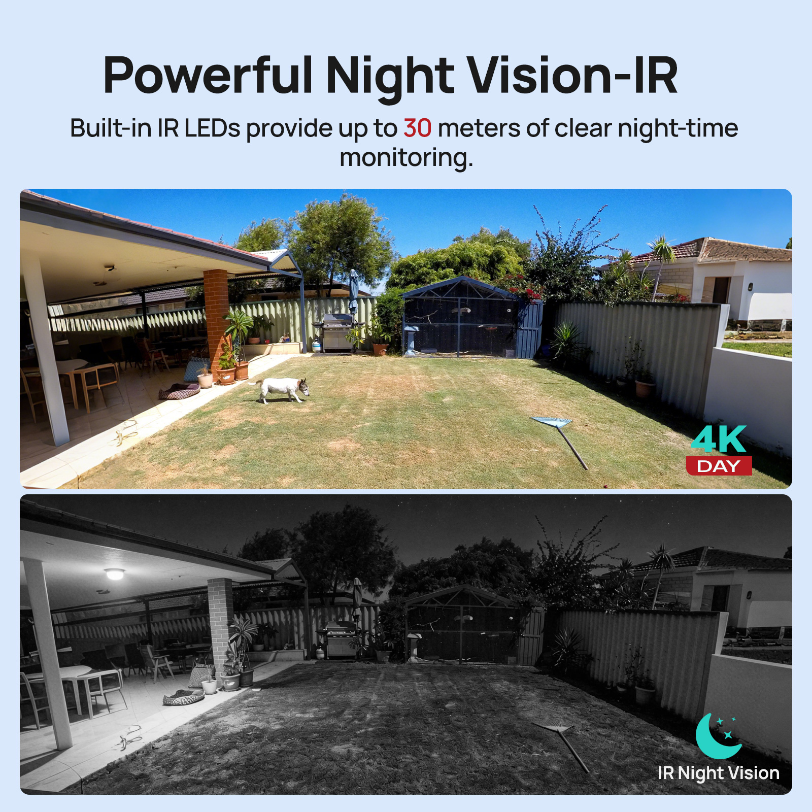 VIKYLIN 5/8MP IR Light IP Came - Outdoor Lighting Mains Powered 评论和价格