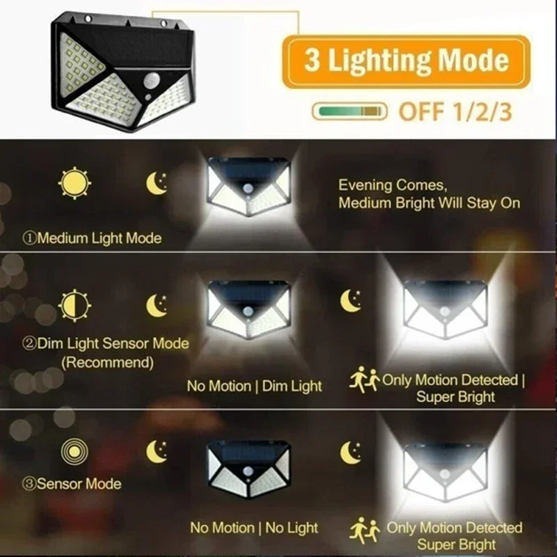 1/2/4PCS Motion Sensor Solar L - Outdoor Lighting Lux 评论和价格