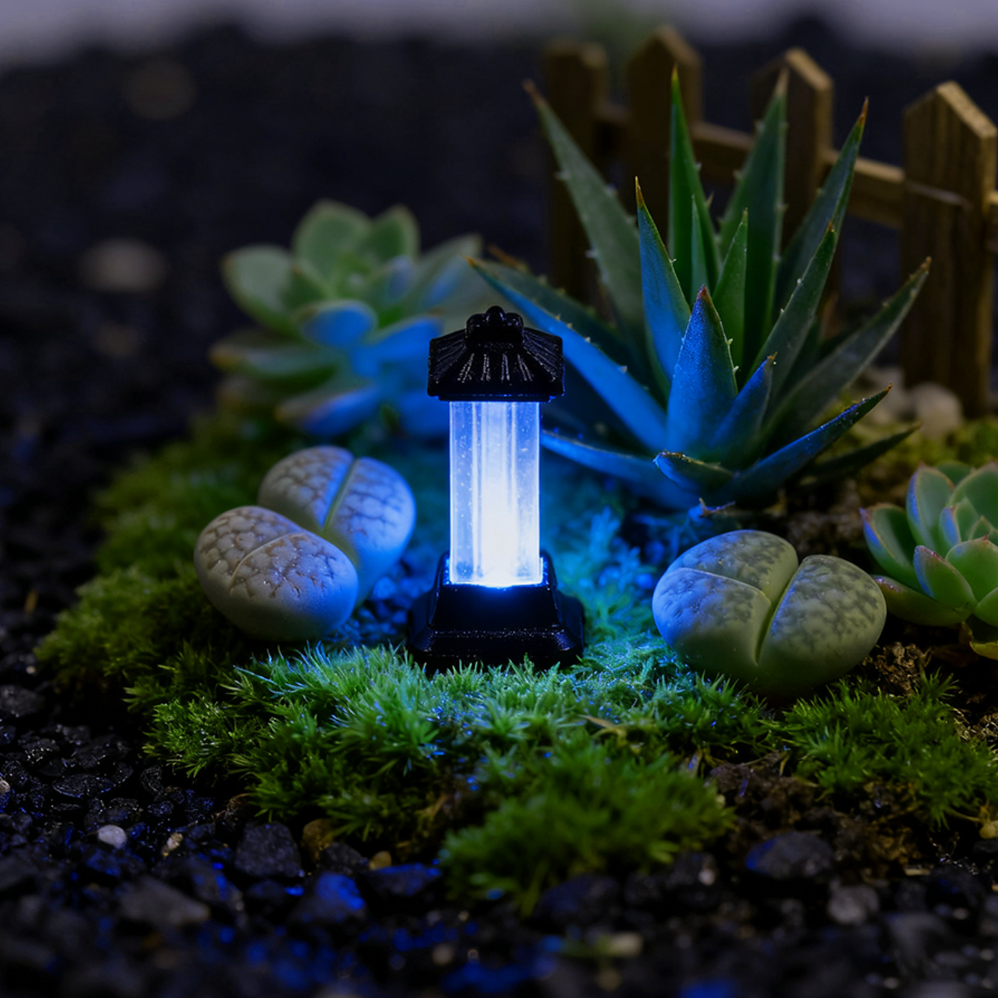 6PCS Miniature Grass Lawn Lamp - Landscape Spike Light 评论和价格