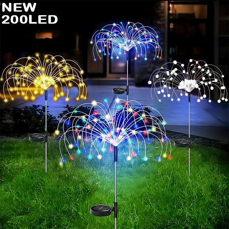 Solar Garden Lights 200LED Wat - Wired Pathway Light 评论和价格