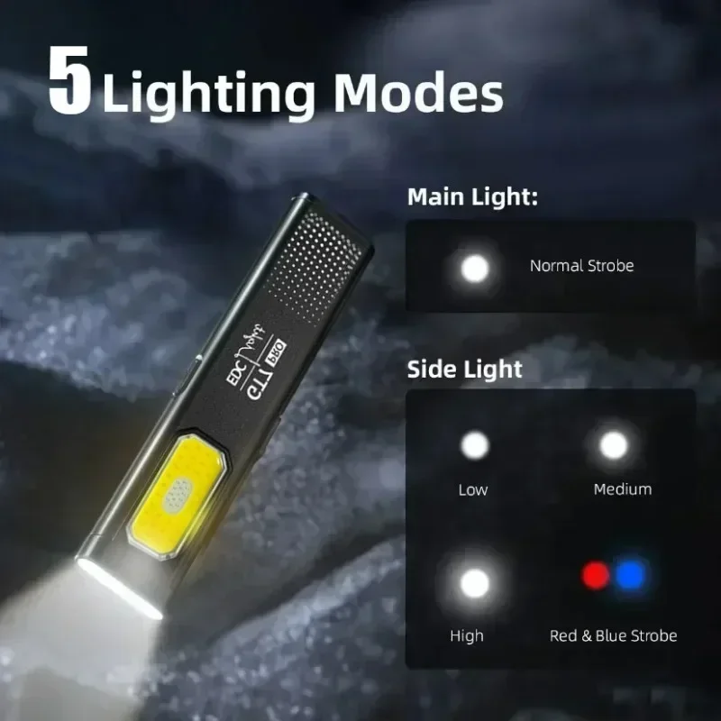 Mini LED Flashlight USB C Rech - Outdoor Lighting Lowes 评论和价格