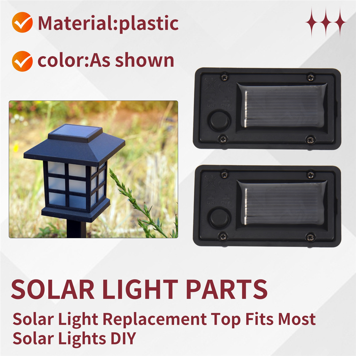 UNCL 2Pcs Battery Box, Solar L - Solar Lantern Hanging 评论和价格