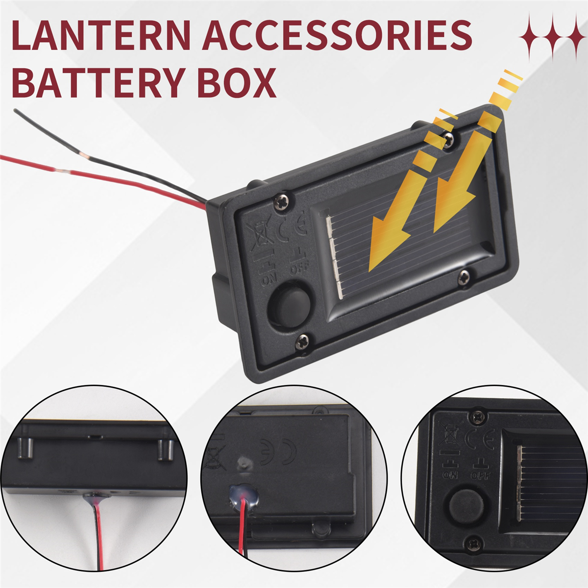 UNCL 2Pcs Battery Box, Solar L - Solar Lantern Hanging 评论和价格