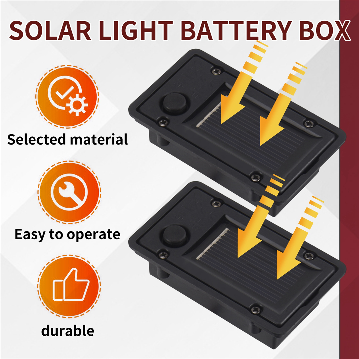 UNCL 2Pcs Battery Box, Solar L - Solar Lantern Hanging 评论和价格