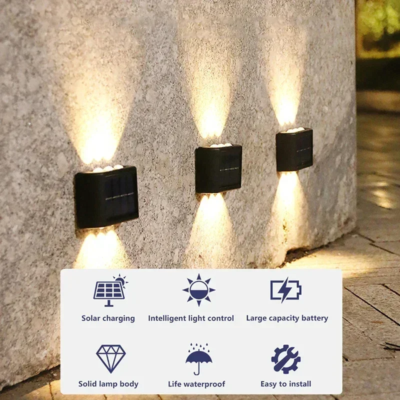 COB Solar Wall Lamp Outdoor Wa - Outdoor Lighting Waterproof 评论和价格