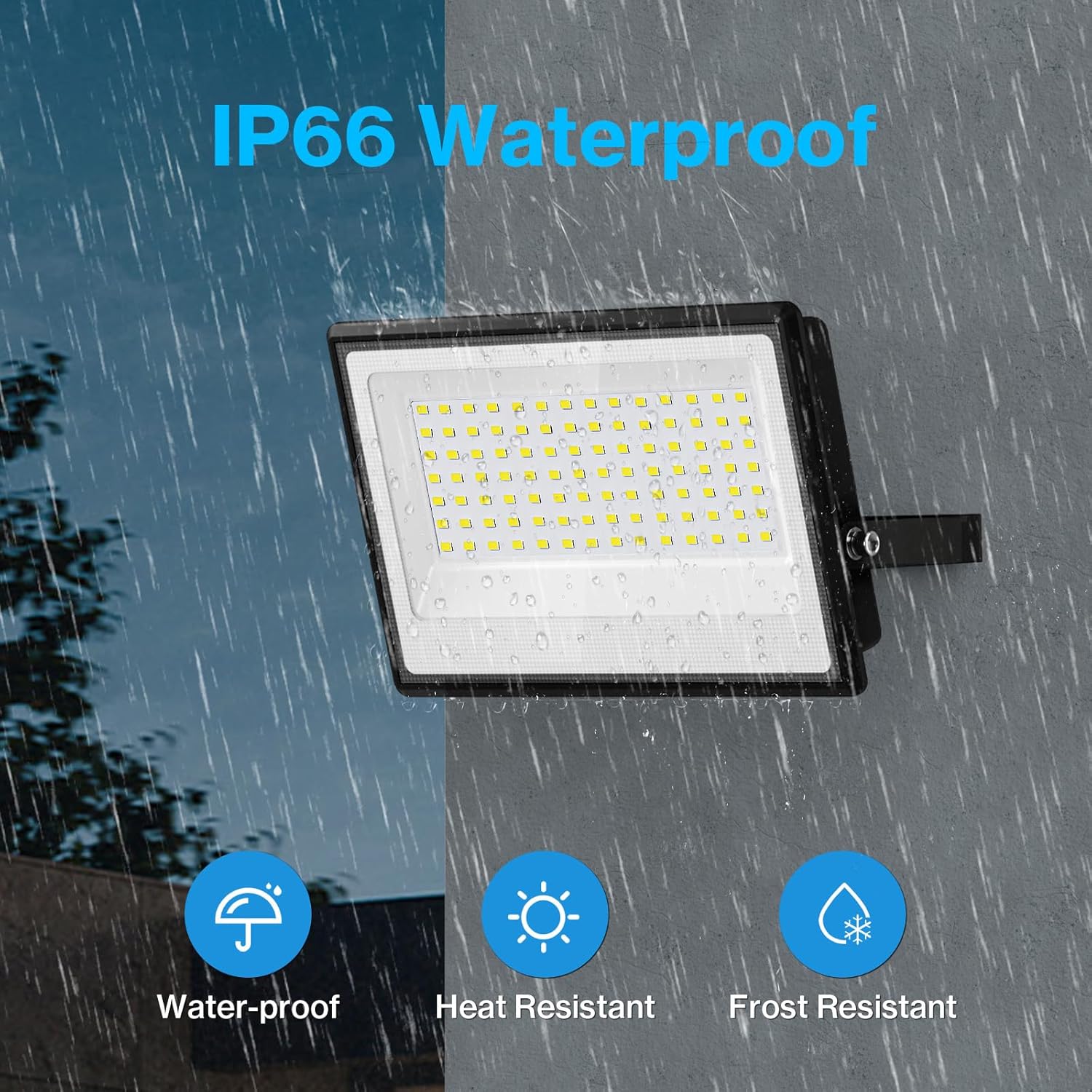 130W LED Flood Light, 13000lm  - Outdoor Lighting Waterproof 评论和价格