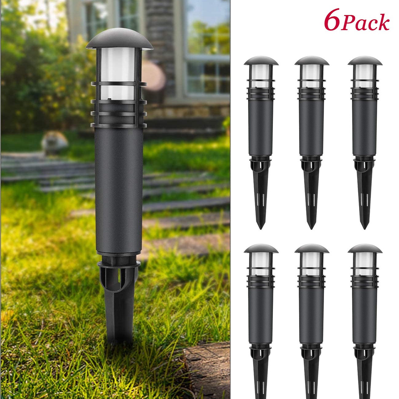 QACA 12V 3W Low Voltage LED Pa - Landscape Spike Light 评论和价格