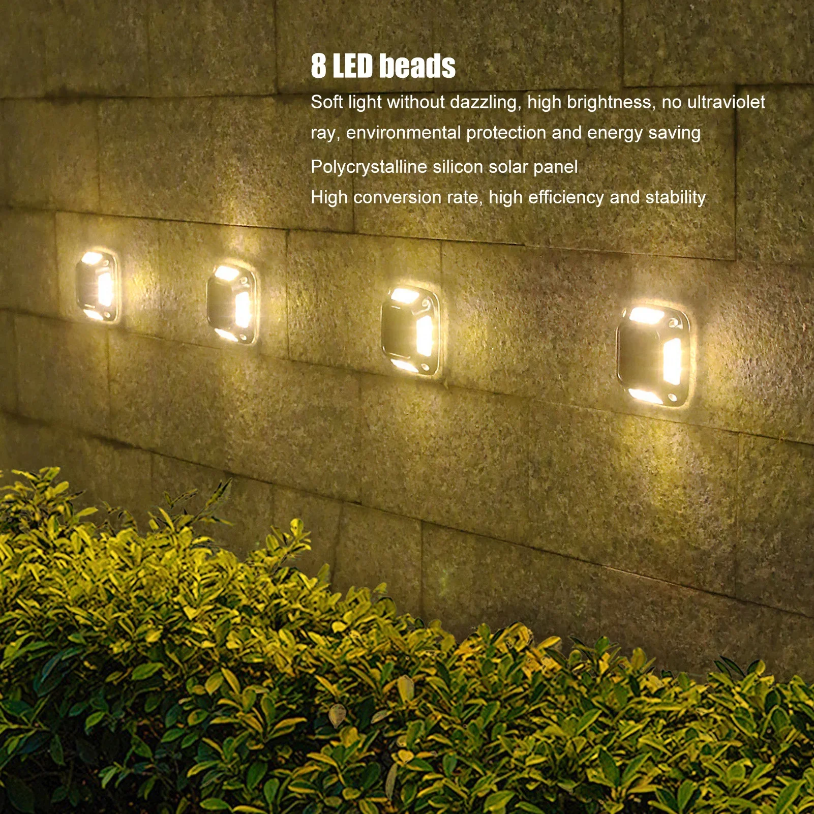 8LED Solar Driveway Light Outd - Outdoor Lighting Lux 评论和价格
