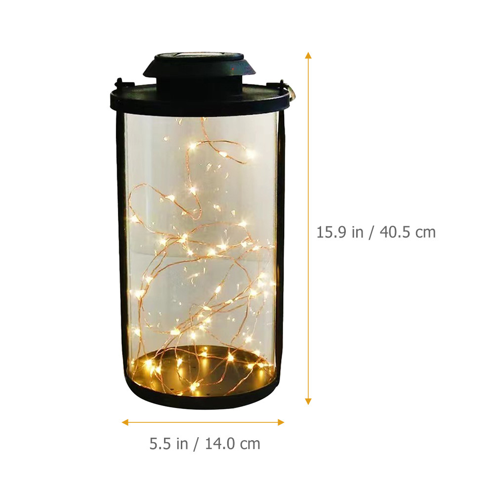 LED Copper Wire Solar Lantern  - Wired Pathway Light 评论和价格