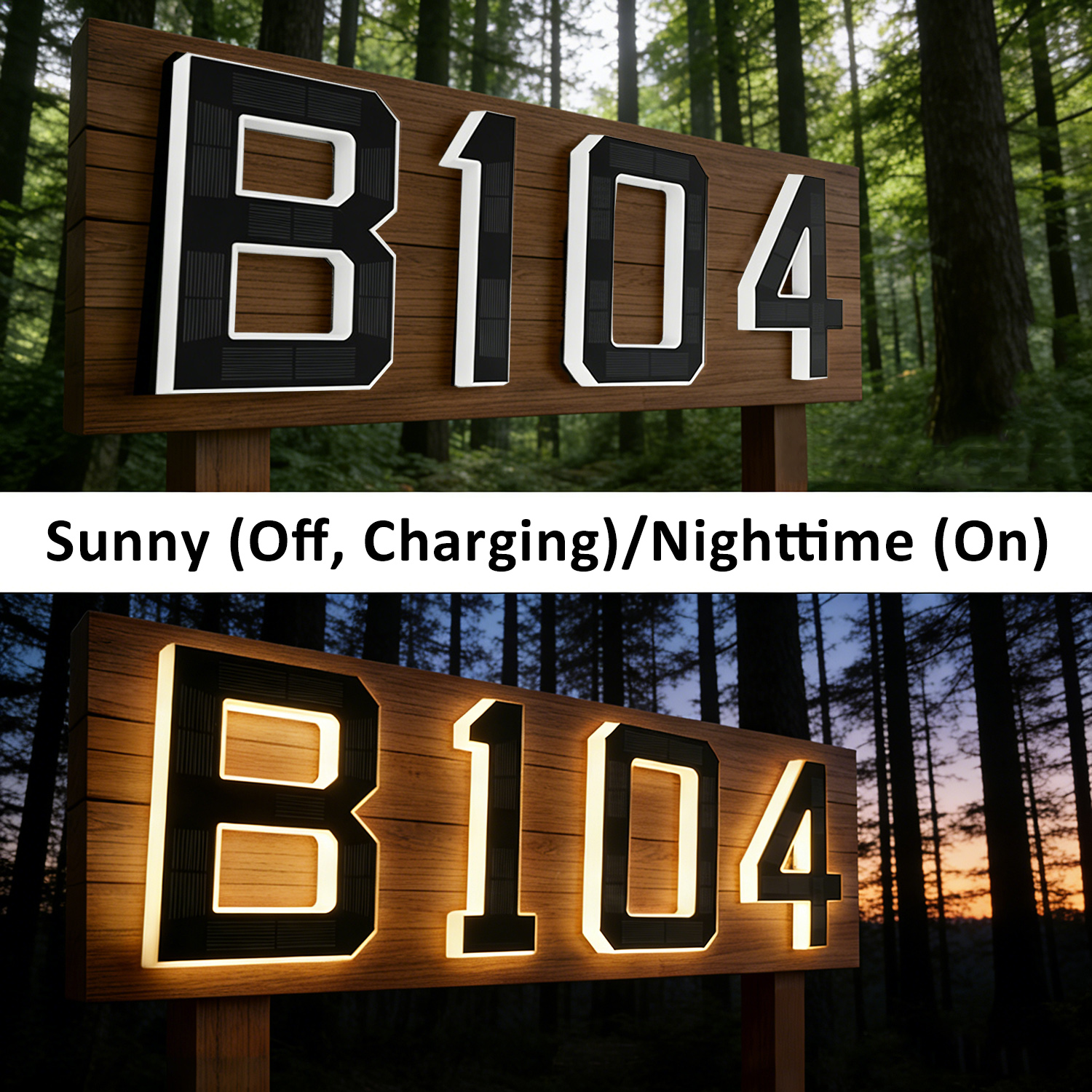 Solar House Number Lights Hous - Landscape Spike Light 评论和价格