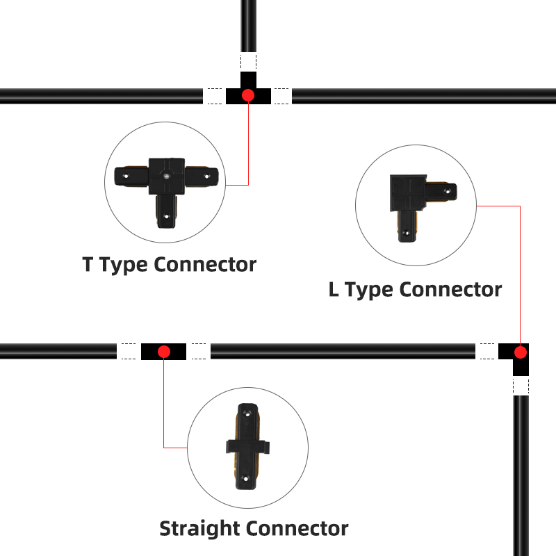 Set Track Light Rail 2 Track L - Wired Pathway Light 评论和价格