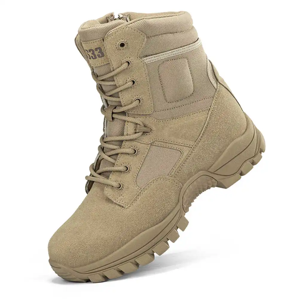 Nonslip Genuine Leather Hiking - Rock Light Camouflage 评论和价格