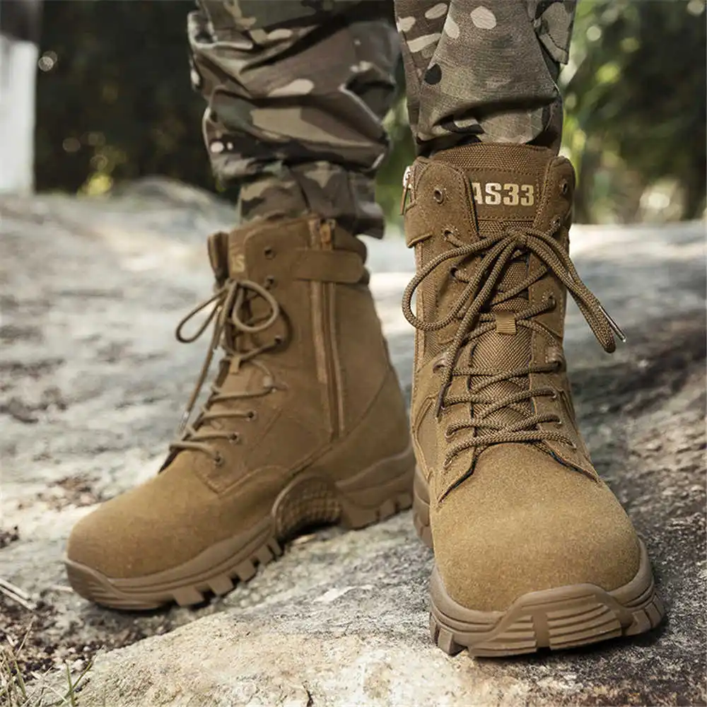 Nonslip Genuine Leather Hiking - Rock Light Camouflage 评论和价格