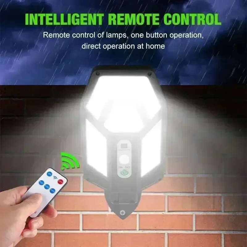 12000LM Powerful Solar Wall La - Outdoor Lighting Lux 评论和价格