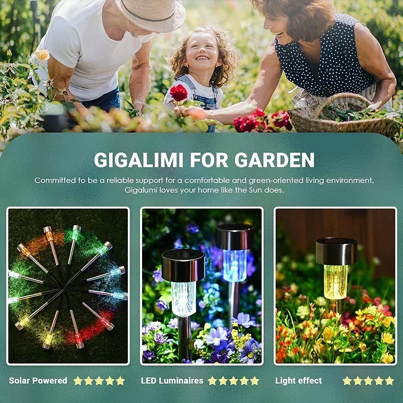 Solar Outdoor Lights Garden La - Landscape Spike Light 评论和价格