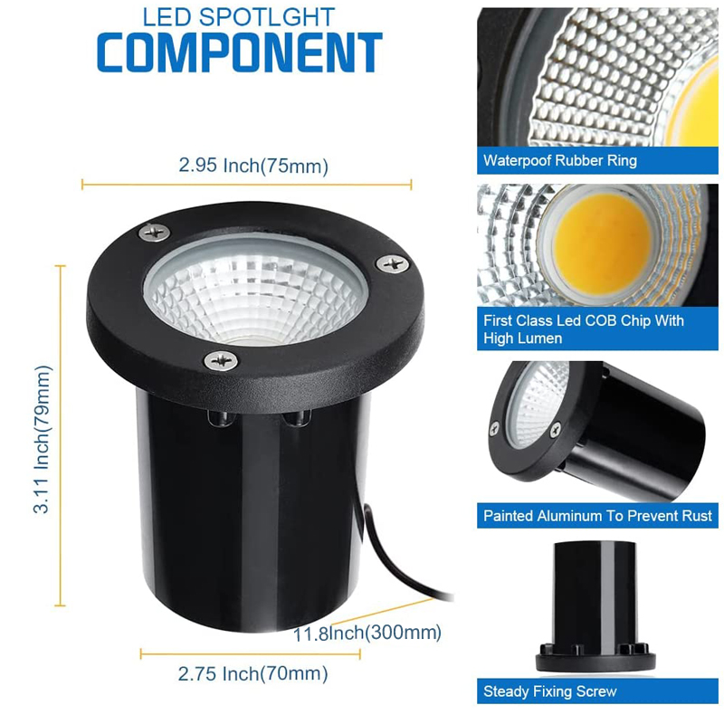 Landscape Lights LED In-Ground - Deck Step Light 评论和价格