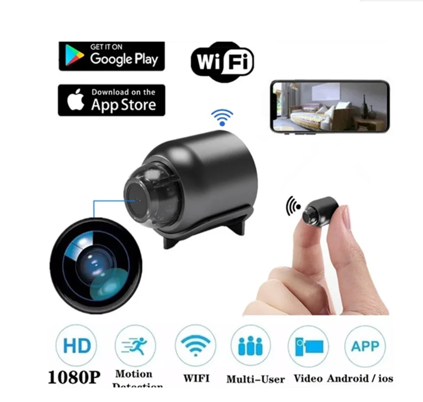 FHD 1080P Super Mini WiFi Came - Outdoor Lighting Mains Powered 评论和价格