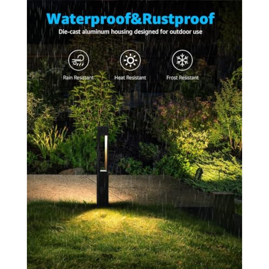 12-Pack Low Voltage Pathway Li - Wired Pathway Light 评论和价格