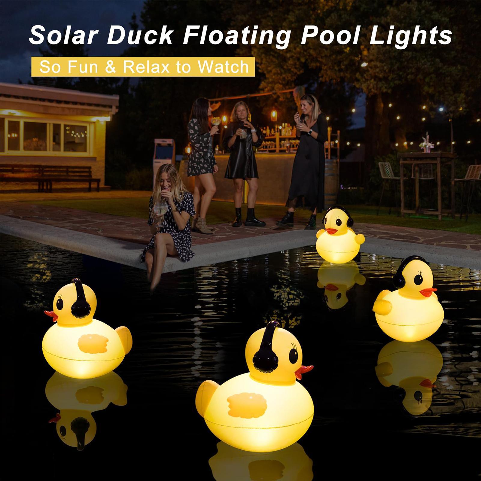 Solar Floating Pool Lights Vib - Outdoor Lighting Yard Decoration 评论和价格