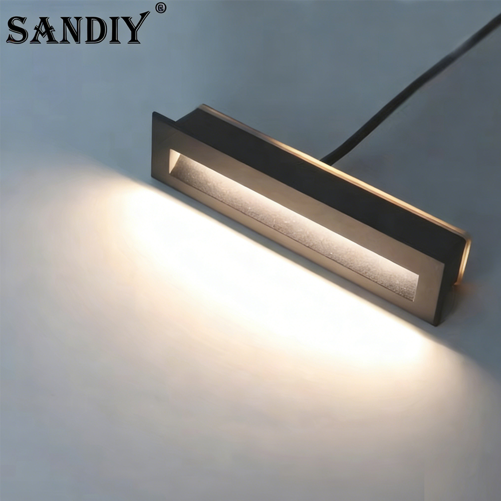 SANDIY Recessed Stair Lights M - Outdoor Lighting Lux 评论和价格