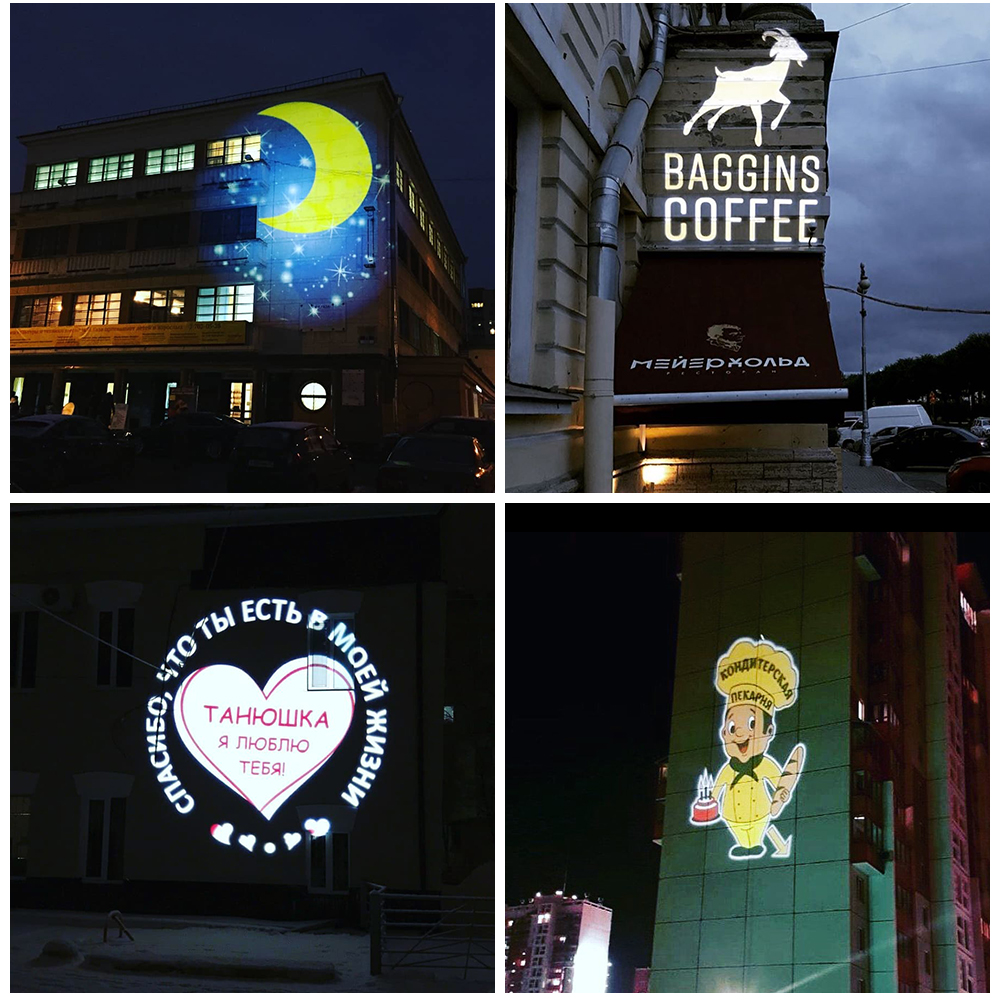 150W200W Led Ip65 Gobo Project - Outdoor Lighting Logo 评论和价格