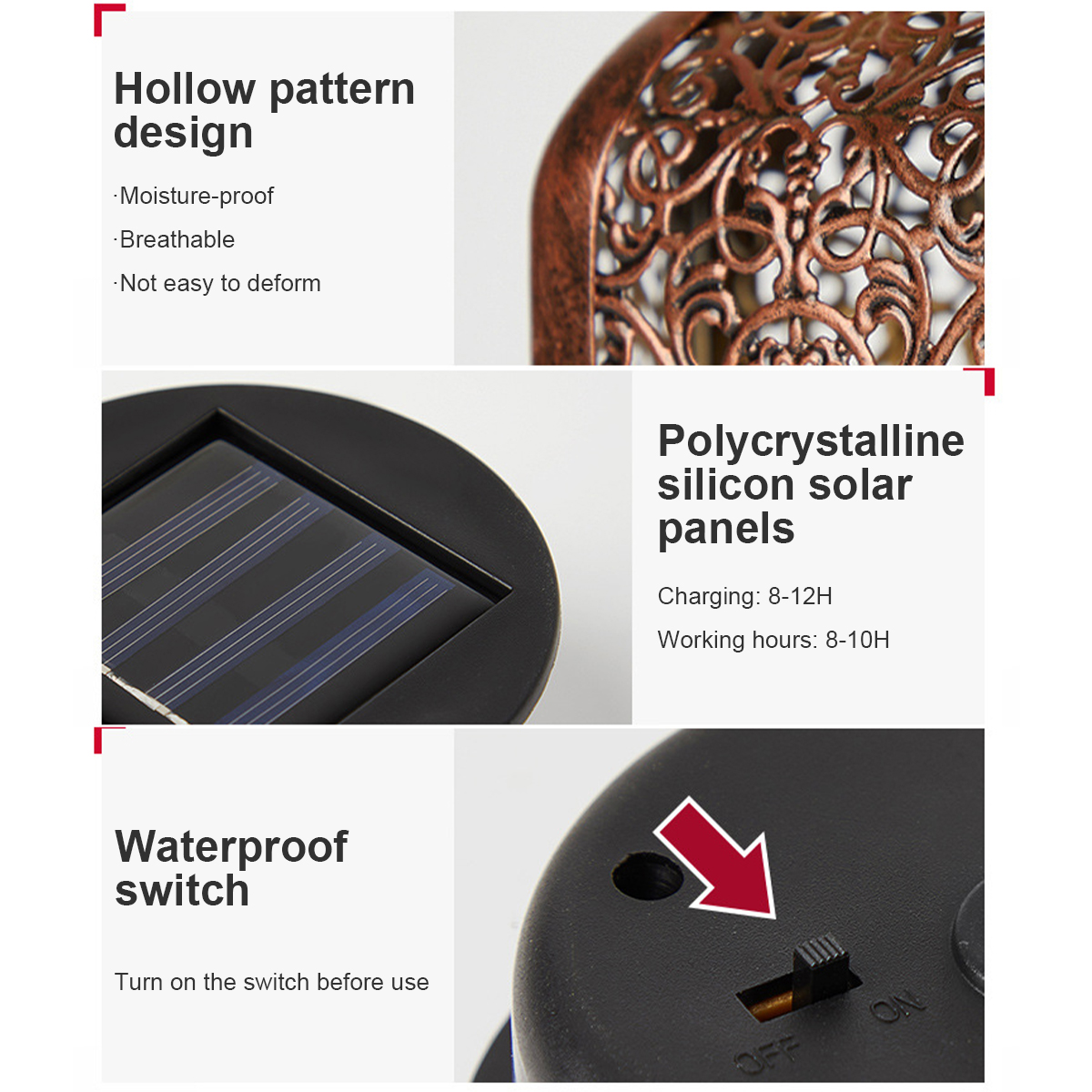 Solar Lanterns Outdoor Waterpr - Solar Lantern Hanging 评论和价格