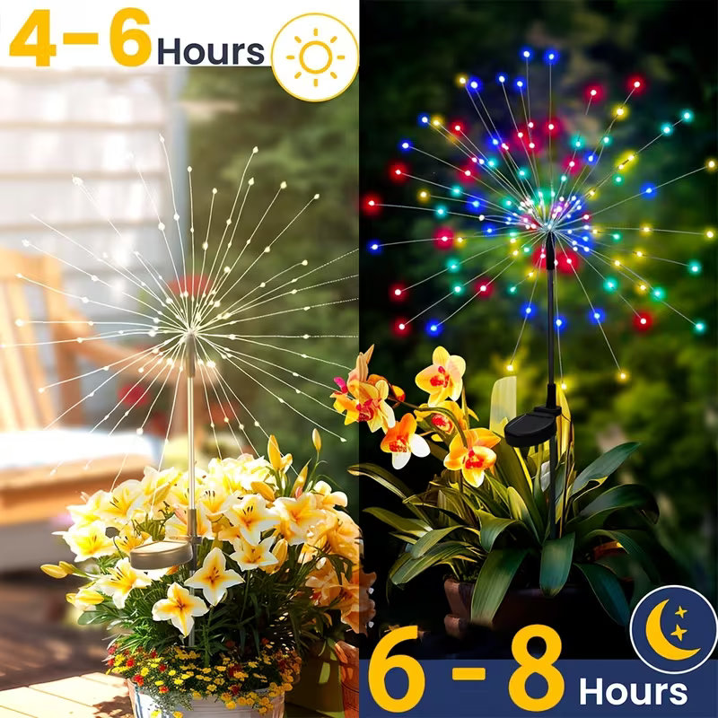 4packs Waterproof Solar Firewo - Landscape Spike Light 评论和价格