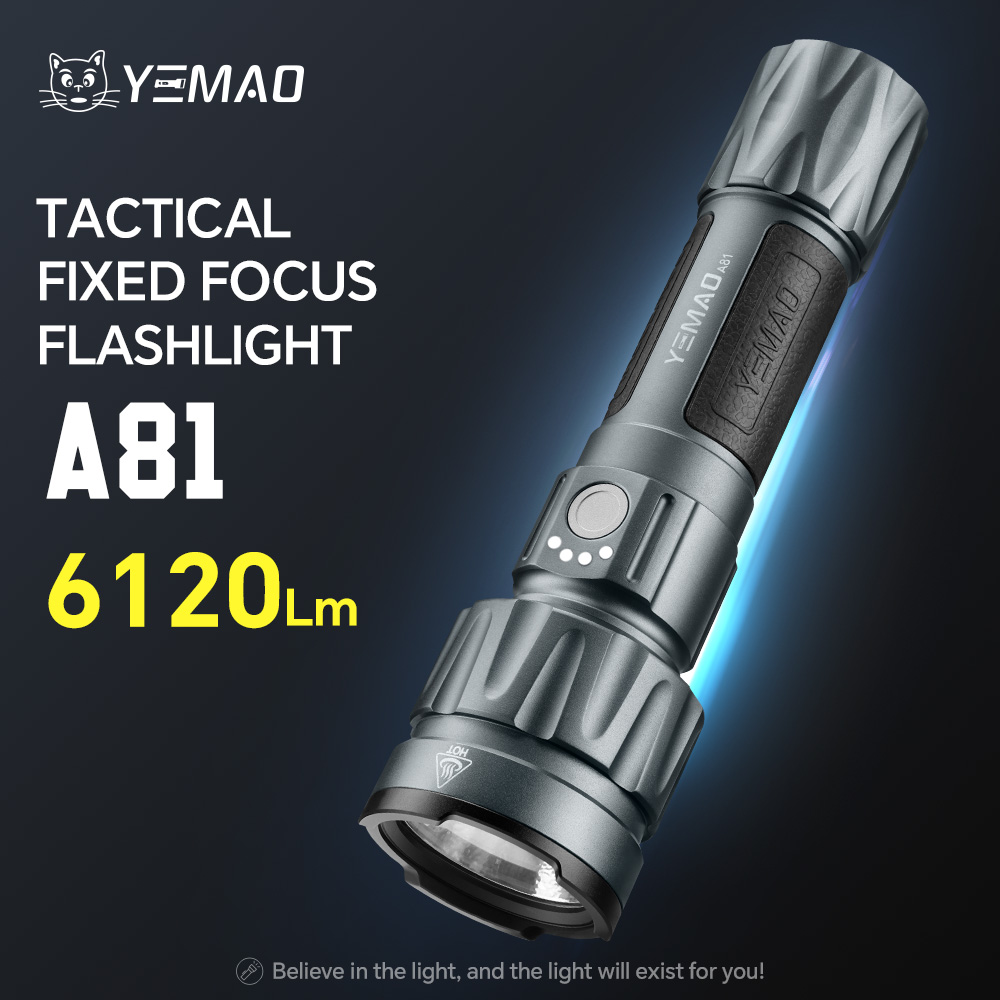 YEMAO-A81 6210LM Flashlight, U - Outdoor Lighting Lowes 评论和价格