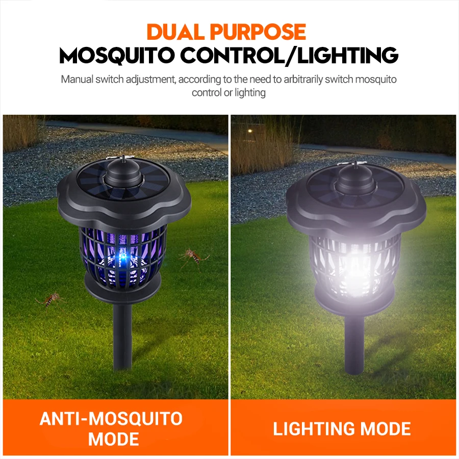 2-in-1 1200mAh LED Solar Light - Landscape Spike Light 评论和价格