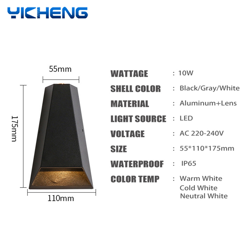 6W 10W LED Wall Lamp IP65 Wate - Outdoor Lighting Uk 评论和价格